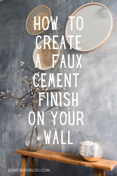 Wall Paint Cement Look, Concrete Look Wall Paint, Paint That Looks Like Cement, Painting To Look Like Concrete, Textures Wall Paint, How To Paint A Wall To Look Like Cement, How To Make A Wall Look Like Concrete, Cement Like Wall Paint, How To Paint Designs On Wall