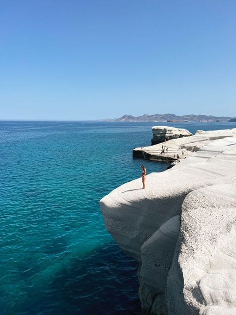 Sarakiniko Beach, Milos Greece Milos Greece Beach, Sarakiniko Beach Milos, Greece Island Aesthetic, Milo’s Greece, Milo Greece, Milos Greece Aesthetic, Greek Islands Aesthetic, Milos Aesthetic, Milos Beaches