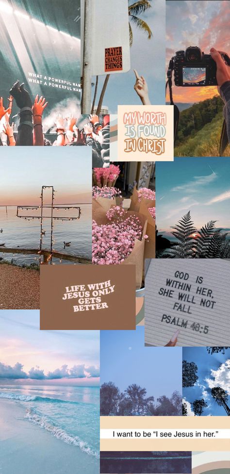 Take A, Jesus, Collage, The World, Water