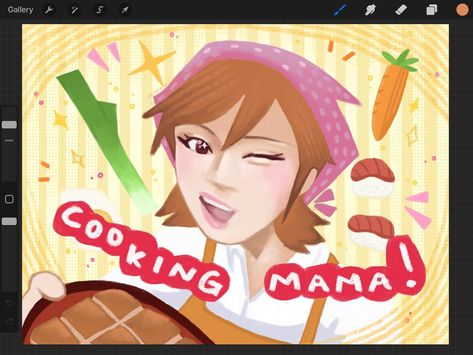 cooking mother 🍳🍣🥬 i saw someone draw cooking mama fanart and i needed to do the same,,, such a cutie fr i haven’t played this game in so long tho i needa play 😙 i need to make a chef oc,,,, #art #artwork #artist #artistsoninstagram #artgallery #artistsupport #artista #illustrator #illustration #illustrationartists #illustrationartist #illustagram #draw #drawthisinyourstyle #drawdrawdraw #procreate #procreateart #digitalart #digitalillustration #digitalartist #oc #ocs #ocsart #myoc #cook... Cooking Mama, Oc Art, Illustrator Illustration, A Chef, Illustration Artists, Manga Illustration, Artist Artwork, Gamer Girl, Manga Girl