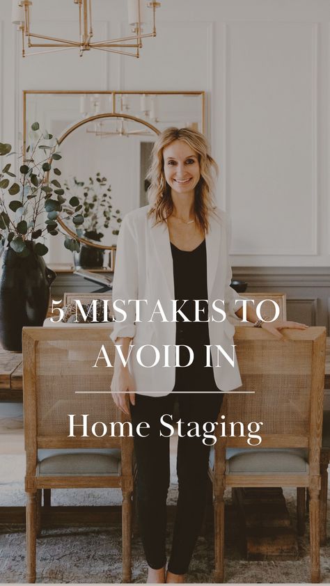 5 mistakes to avoid when home staging blog posts. How to stage homes. Stage home to sell. Real estate home selling tips North Carolina. How to decorate home. Neutral modern home aesthetic. Home trends. Luxury homes. Home decor aesthetic. Spring aesthetic. Spring home aesthetic. Easter crafts. Spring outfits. Water color painting. Porch flowers Staging Office To Sell, Simple Staging Ideas, Home Staging Aesthetic, Apartment Model Staging, Luxury Home Staging, Staging Bathroom To Sell, Staging Home To Sell, Neutral Modern Home, Staging A House To Sell