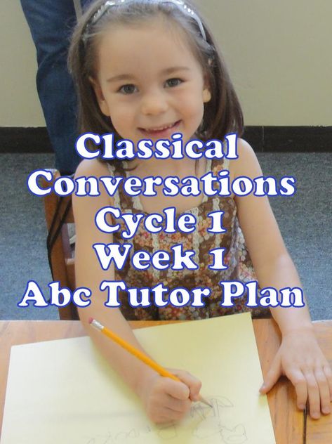 CC Cycle 1 Week 1 Plan for Abecedarian Tutors Classical Conversations Cycle 1, Cc Cycle 1, Classical Conversations Foundations, Ages Of Man, What Is Today, Operation Christmas Child, Classical Conversations, Review Games, Mom Help