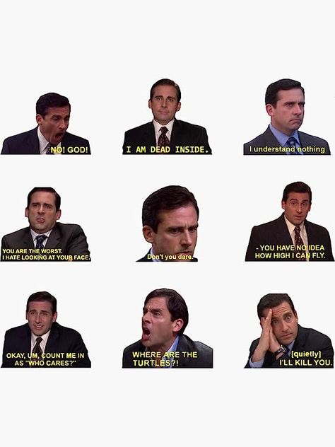 Quotes From The Office, Best Of The Office, Office Quotes Funny, The Office Stickers, Office Jokes, Michael Scott Quotes, The Office Show, Office Fan, Diy Graduation Cap