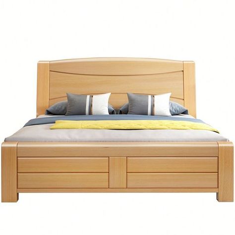 Fashion simple all solid wood double bed master bedroom Chinese double bed https://m.alibaba.com/product/1600227523209/Fashion-simple-all-solid-wood-double.html?__sceneInfo={"cacheTime":"1800000","type":"appDetailShare"} Teenager Bedroom Design, Steel Bed Design, Garden Aesthetics, Kids Bed Design, Wooden Wardrobe Design, Double Bed Designs, Bed Headboard Design, Wood Bed Design, Outdoor Luxury