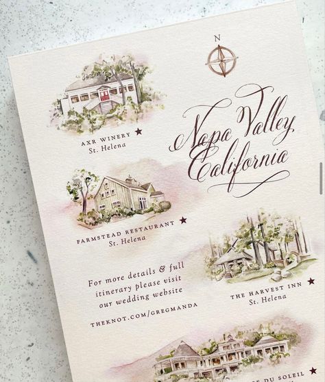 Wedding Week, Wedding Map, Save The Date Photos, Being Held, Watercolor Invitations, Watercolor Wedding Invitations, Wedding Weekend, Watercolor Wedding, Wedding Stationary