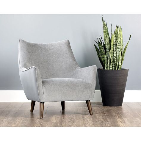 Red Barrel Studio® Buettner 29.5'' Wide Tufted Lounge Chair | Wayfair Bedroom 2023, Comfortable Outdoor Furniture, Brown Accent Chair, Colorado Design, Grey Accent Chair, Winged Armchair, Black Armchair, Contemporary Armchair, Grey Armchair