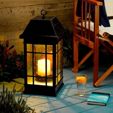 Amazon.com : Smart Solar 3900KR1 San Rafael Mission Style Solar Lantern : Landscape Torch Lights : Patio, Lawn & Garden Solar Candles, Landscape Walkway, Walkway Lights, Solar Lantern, Monocrystalline Solar Panels, Country Porch, Led Pillar Candle, Outdoor Hanging Lanterns, Candle Lantern