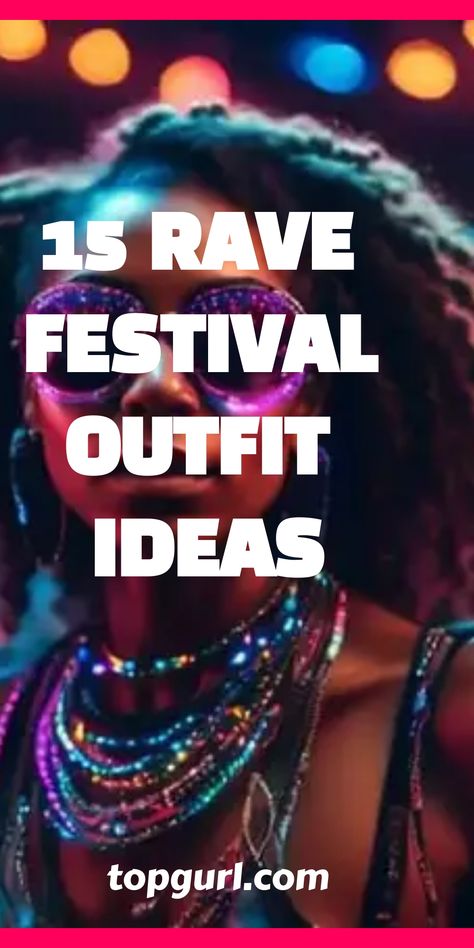 Step into the rave scene with eye-catching outfit ideas that promise to make you shine, from holographic details to… New Year Rave Outfit, Edc Festival Outfits, Fall Rave Outfits, Cute Rave Outfits Festivals, Diy Rave Outfits Ideas, Edc Rave Outfits Ideas, Dance Festival Outfits, Comfy Rave Outfit, Rave Outfits Ideas