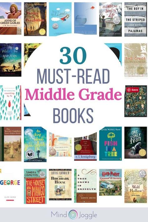 30 Must-Read Middle Grade Books. These middle grade books offer diverse characters, experiences, and settings. #amreading #bucketlist #middlegrade #kidsbooks #books #booklover #bookworm Middle School Reading List, Middle School Reading Comprehension, Middle School Boys, Homeschool Middle School, Middle School Books, Middle School Libraries, 6th Grade Reading, Middle School Reading, Middle Grade Books