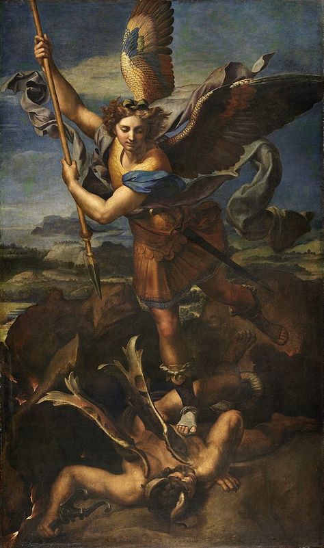 Michael (archangel) - Wikiwand Saint Art, Art Selfie, Archangel Raphael, John William Waterhouse, San Michele, Saint Michael, Demon Art, Archangel Michael, Italian Artist