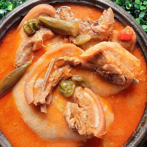 Ghanaian Fufu And Soup, Fufu Recipe Africans And Soup, Ghana Banku And Okro Soup, Fufu And Light Soup, Fufu Recipe Africans, Fufu And Soup, Light Soup Recipes, Light Soup, Change The Narrative