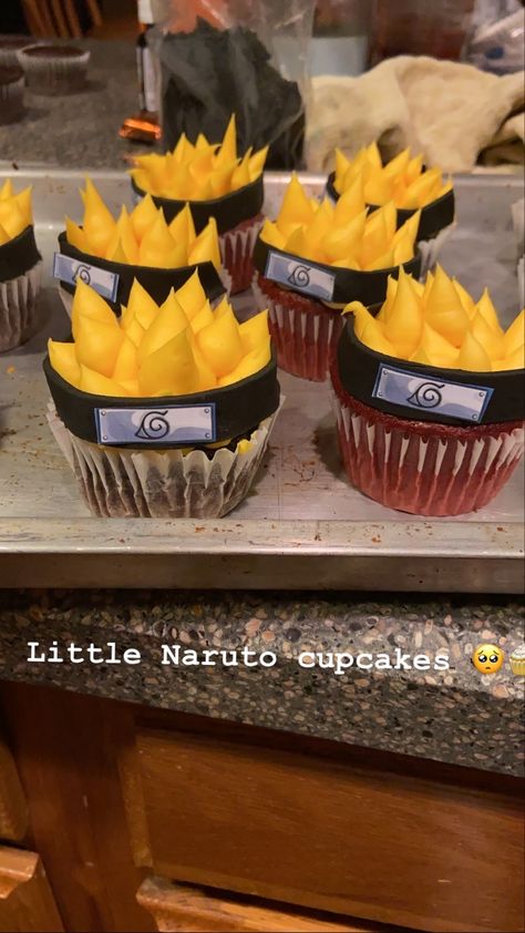 Diy Naruto Cake, Naruto Cakepops, Naruto Cakes Ideas, Manga Birthday Party Ideas, Naruto Dessert Table, Easy Naruto Cake, Naruto Bday Cake, Naruto Desserts, Naruto Birthday Cake Ideas