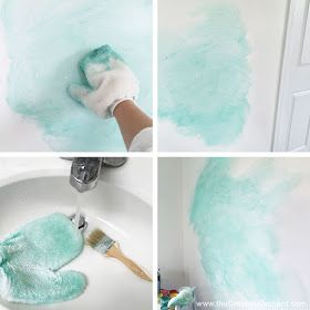 Wall Mural Techniques, Watercolor Wallpaper Bathroom, How To Make Wall Paint Look Like Watercolor, Watercolor On Walls Diy, Watercolor Paint Techniques, Watercolor Walls Diy, Watercolor Wall Art Diy, Watercolor Wallpaper For Walls, Watercolor Wall Paint How To