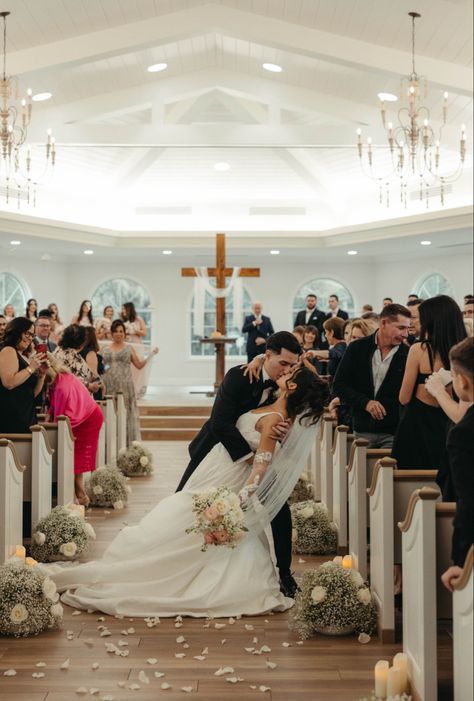 Southern wedding, white wedding, chapel wedding, Harborside Chapel, white chapel, wedding venue, dream, wedding, wedding, photos, wedding, pic, ideas, wedding, dip, wedding, couple, newlyweds, just married, wedding, photos, southern chapel, Florida wedding, White Chapel wedding, pink, florals, classic florals, wedding, florals, pink roses, wedding, guest, wedding, floral info, soft, pink wedding, classic wedding aesthetic, timeless wedding dress, classic wedding dress, flowy wedding dress, Harborside Chapel, Classic Wedding Aesthetic, White Chapel Wedding, Flowy Wedding Dress, White Wedding Chapel, Chapel Ceremony, Soft Pink Wedding, Pink Roses Wedding, White Chapel