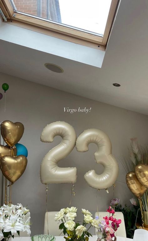 22nd Party Themes, 27th Birthday Party Themes For Women, 22 Birthday Room Decor, 23 Theme Birthday Party, 21st Birthday Ideas Red And Gold, 25 Birthday Backdrop Ideas, 22 Party Decorations, Aesthetic Birthday Party Decor, 24th Birthday Balloons