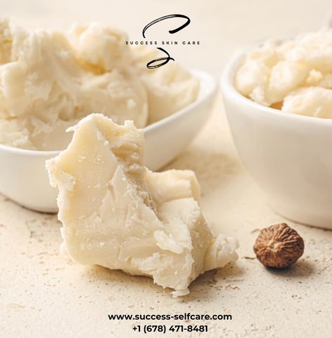 Shea butter is a natural fat derived from the nuts of the African shea tree (Vitellaria paradoxa or Butyrospermum parkii). It has been used for centuries in skincare and cosmetic products due to its rich moisturizing and healing properties. Here are some benefits of using shea butter for skin: 1. Deep Moisturization 2. Skin Smoothing 3. Anti-Inflammatory 4. Rich in Antioxidants 5. Scar Healing 6. Sun Protection 7. Gentle on Skin Follow us @success_self_care let’s embark on a captivating jou... Vanilla Body Butter, Coconut Fragrance, Raw Coconut, Raw Shea Butter, Unrefined Shea Butter, Peppermint Leaves, Organic Shea Butter, Skin Care Essentials, Body Butter