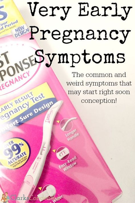 Very early pregnancy symptoms you may experience soon after conception. Very Early Pregnancy Signs, Very Early Pregnancy Symptoms, Pregnancy Signs And Symptoms, Pregnancy Routine, Missed Period, Pregnancy Hacks, Early Pregnancy Signs, Early Pregnancy, Pumping Moms