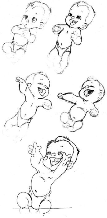 Baby Tarzan Production Drawings http://scurviesdisneyblog.tumblr.com/page/60  ★ || CHARACTER DESIGN REFERENCES (www.facebook.com/CharacterDesignReferences & pinterest.com/characterdesigh) • Love Character Design? Join the Character Design Challenge (link→ www.facebook.com/groups/CharacterDesignChallenge) Share your unique vision of a theme every month, promote your art and make new friends in a community of over 20.000 artists! || ★ How To Draw Baby, Baby Reference Drawing, How To Draw Babies, Baby Drawing Reference, Drawing Babies, Baby Reference, Cartoon Poses, Tarzan 1999, Baby Tarzan