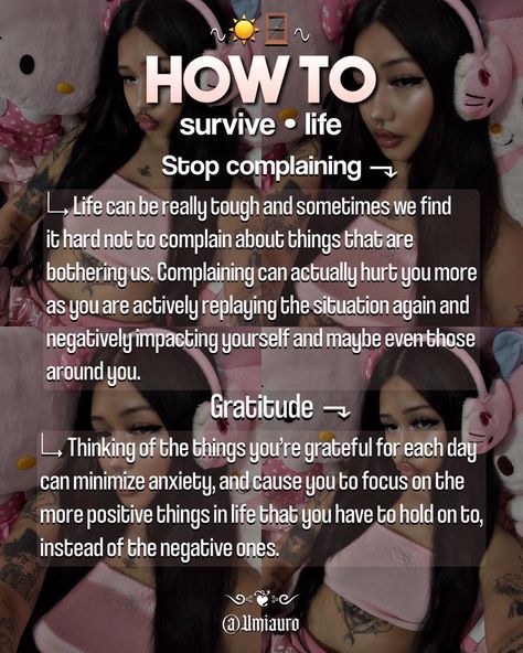 How To Be Nonchalant, Change Yourself, How To Act, Stop Complaining, Etiquette And Manners, Baddie Tips, Better Person, Growth Tips, How To Survive