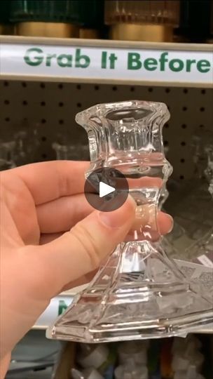 227K views · 505 reactions | Glue together 2 Dollar Tree candlesticks for this bathroom hack!🫢 | Hometalk | Hometalk · Original audio Diy Candlestick Holders Dollar Tree, Dollar Tree Candlesticks, Dollar Store Candlesticks, Dollar Tree Candle Holders, Diy Candle Sticks, Glassware Crafts, Bathroom Hacks, Dollar Tree Finds, Fabulous Fall