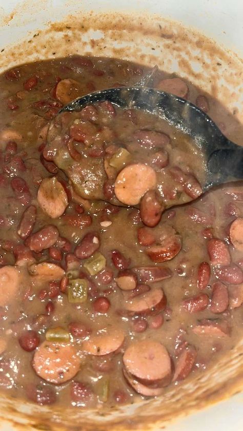 Authentic Louisiana Red Beans and Rice Recipe | Allrecipes Red Beans And Rice Southern, Red Beans And Rice Gravy, Authentic Cajun Red Beans And Rice Recipe, Authentic Louisiana Red Beans And Rice Recipe, New Orleans Style Red Beans And Rice, Authentic Red Beans And Rice New Orleans, New Orleans Red Beans And Rice Recipe, Gullah Red Rice Recipe, Crockpot Red Beans And Rice With Sausage