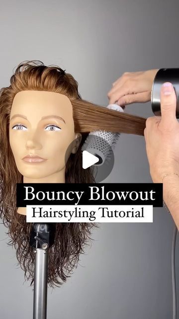 Authentic Beauty Concept USA on Instagram: "#blowout tutorial with @ahappyjustin - Use these #hairtips to create a bouncy blowout when perfecting your 'Mob Wife' aesthetic. 

Product selection is key so be sure to choose only the best, Justin reached for these favorites: 
🍃 Hydrate Spray Conditioner for soften and detangling 
🍃 Amplify Mousse for a voluminous results
🍃 Nourishing Hair Oil for shine and to seal split ends

.
#hairstyle #hairstyles #hairstyling #hairstyleoftheday #hairoftheday #hairvideo #hairvideos #hairtutorial #hairtutorials #haireducation #haireducator #hairideas #howtobeauty #beautytutorial #beautytips #hairtips #hairlove #hairfashion #bighair #layeredhair #haircuts #haircut #layeredhaircut #btconeshot2024_stylingvideo | @ahappyjustin" Blowout Sectioning, Hair Products For Blowout, Perfect Blowout At Home, Mob Wife Hairstyles, Mob Wife Haircut, Blowout Brush Tutorial, Blowout Techniques, Diy Blowout Hair At Home, Blowout Curls Long Hair