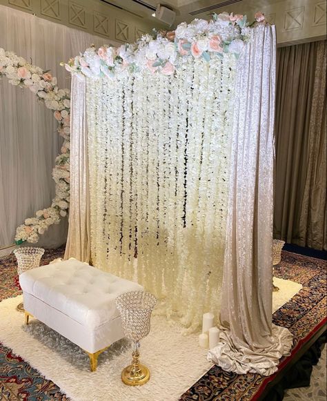 Nikkah Divider, Nikkah Curtain, Nikkah Theme, Nikkah Event, Nikah Decoration, Nikka Wedding, Hall Deco, Nikkah Ideas, Nikkah Decor