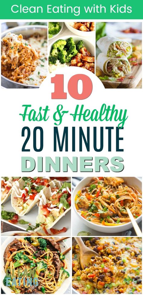 Diet Friendly Dinners, Healthy Family Eating, Fast Healthy Family Dinners, Healthy Fast Meals Dinners, Fast And Easy Healthy Dinners, Healthy Family Friendly Recipes, Healthier Meals For Family, Family Friendly Meals Healthy, Healthy Fast Dinner Ideas