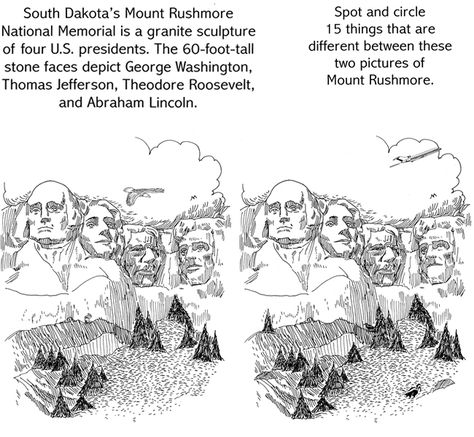 Mt. Rushmore My Rushmore, Middle School Projects, Flat Stanley, Mt Rushmore, American Symbols, Dover Publications, Homeschool Printables, Music Books, Family Road Trips