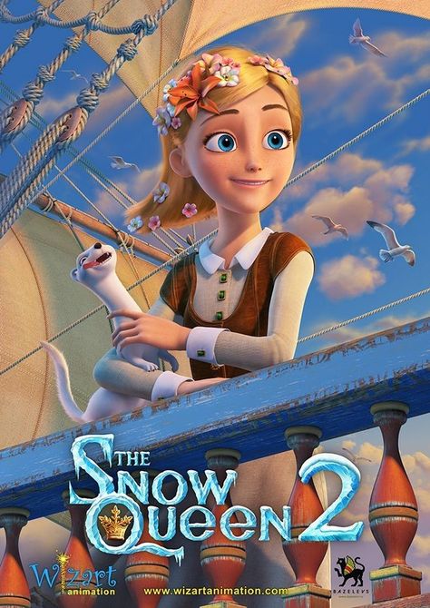 Snow Queen Movie, Disney Original Movies, Disney Movies List, 하울의 움직이는 성, Good Animated Movies, New Disney Movies, Disney Movies To Watch, The Snow Queen, Night Film