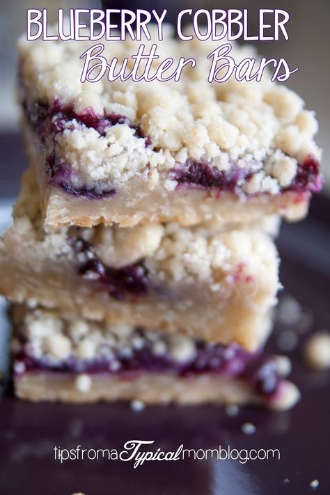 Butter Bars Recipe, Blueberry Bars, Crumb Bars, Blueberry Desserts, Butter Bars, Blueberry Cobbler, Berries Recipes, Blueberry Recipes, Cookie Bar Recipes