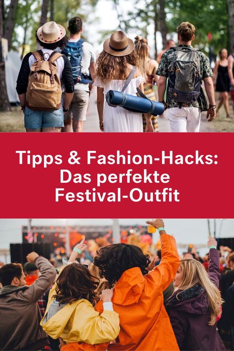 Wummernde Bässe, bunte Farben und kreative Looks: Auf Festivals ist für viele Teilnehmer das richtige Styling entscheidend. Von verspielten Boho-Kleidern zur lässigen Jeansjacke - Festival-Outfits sollen nicht nur die eigene Persönlichkeit unterstreichen, sondern müssen auch praktisch und strapazierfähig sein. In diesem Beitrag beantworten wir dir alle Fragen rund um das Thema Festival-Outfit, geben neue Inspiration und teilen praktische Fashion-Hacks. Music Festival Style, Music Festival Fashion, Festival Style, Fashion Hacks, Festival Outfit, Open Air, Festival Outfits, Festival Fashion, Boho Outfits