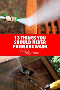 13 Things You Should Never Pressure Wash Garden Maintenance Schedule, Pressure Washing House, Pressure Washing Tips, Pressure Washer Tips, Pressure Washing Business, Best Pressure Washer, House Maintenance, Power Wash, Washer Cleaner