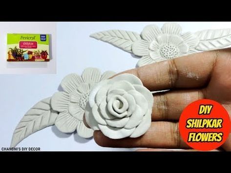 How To Make Shilpkar Clay Flowers Without Any Tool || DIY Air Dry Clay Flowers || Shilpkar Rose || - YouTube Air Dry Clay Flowers, Air Clay, How To Make Rose, Pottery Store, Kerala Mural Painting, Diy Air Dry Clay, Clay Wall Art, How To Make Clay, Ceramic Bottle