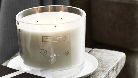 Best home fragrance: 12 sweet-smelling scents for every room | Real Homes Champagne Candles, Voluspa Candles, Best Home Fragrance, Spa Candle, Spring Candles, Large Candle, Scented Candles Luxury, Real Homes, White Company