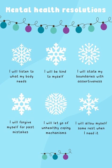 January Health Challenge, New Years Resolution Mental Health, New Years Mental Health, New Years Self Care, December Mental Health, New Year Mental Health, Mindful Christmas, New Version Of Yourself, Mental Health Goals