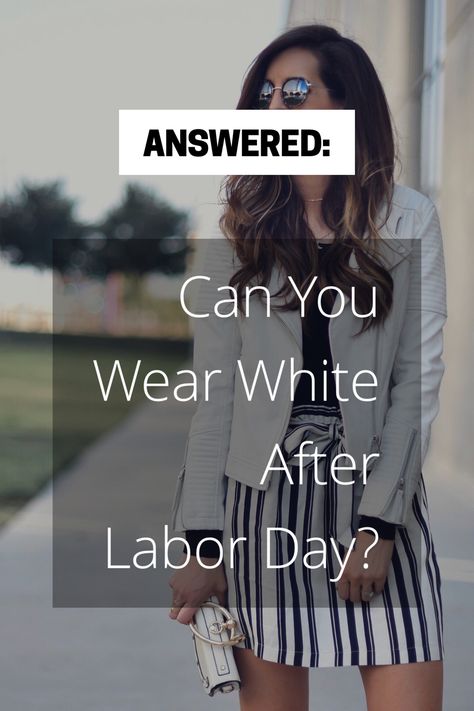 Can you wear white after Labor Day? I'm answering that question on the blog!!-->> http://www.myviewinheels.com/2017/09/18/white-after-labor-day/  Winter whites, fall colors, white jeans, white sweater White After Labor Day, White Cotton Shirt For Independence Day, White American Style T-shirt For Labor Day, White Sweaters, Winter White, White Jeans, Fall Colors, Labour Day, Dye