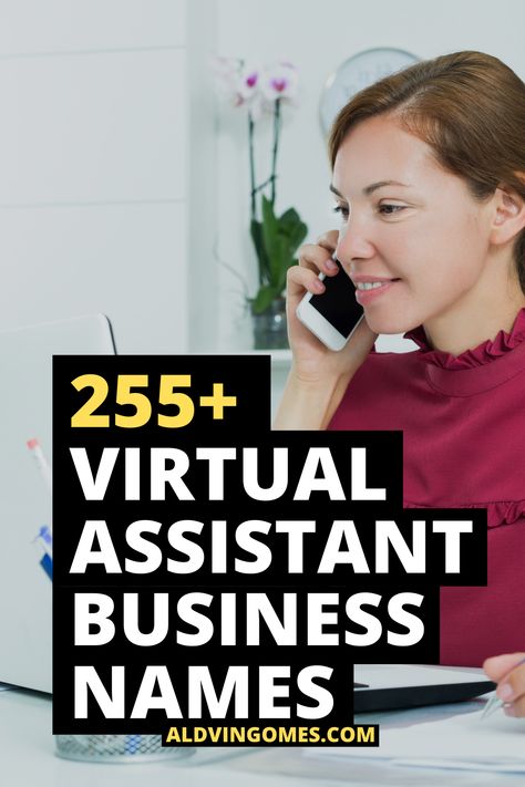 Virtual Assistant Business Name Ideas, Catchy Virtual Assistant Business Names Business Assistant Aesthetic, Va Business Names, Virtual Assistant Business Names, Virtual Assistant Name Ideas, Virtual Assistant Business Names Ideas, Virtual Assistant Logo Ideas, Business Name Ideas Catchy, Catchy Business Names, Good Names