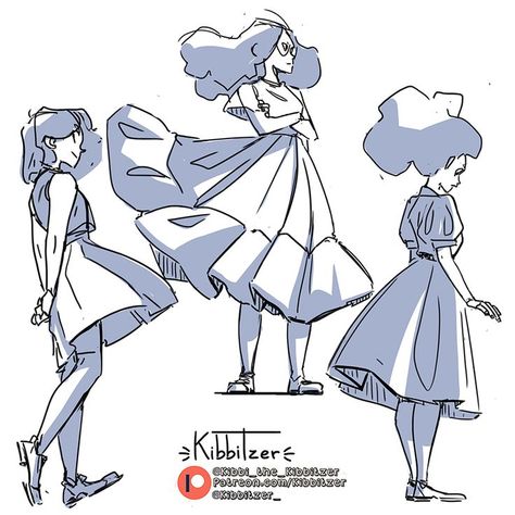 Skirt Reference, Thrifting Vintage, Dress Reference, Reference Sheet, Drawing Expressions, 캐릭터 드로잉, Poses References, Arte Sketchbook, Character Poses