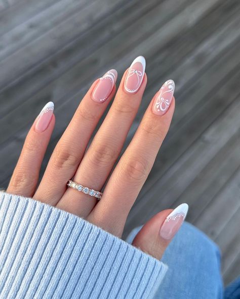 Sarah Haidar | vintage coquette ♡‎₊˚ 🦢・₊✧ def a bit more intricate than my usual stuff, but turned out so delicate n pretty 🥺 #nailart #nails… | Instagram Lace Nail Design Wedding, It Girl Nails, Lace Nail Design, White Lace Nails, Nails Coquette, Black Acrylic Nails, Hello Nails, Lace Nails, Girl Nails