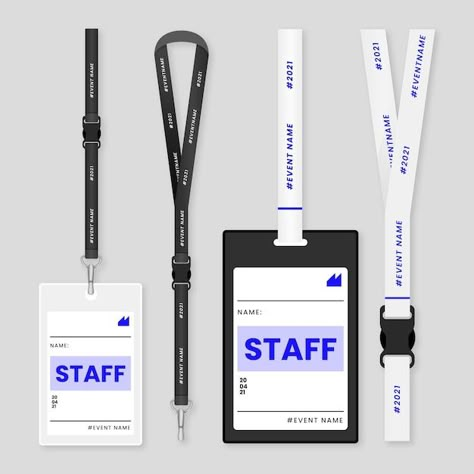 Event Badge Design, Identity Card Design, Event Badges, Branding Identity Inspiration, Event Id, Corporate Id, Name Card Design, Id Card Template, Portfolio Design Layout