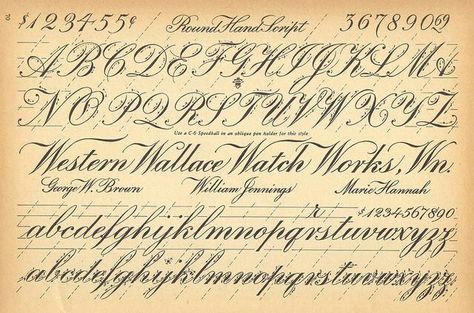 Vintage early 1900s,  early 20th Century Cursive Script Alphabet Guide. Beautiful. A lost form of everyday art Cursive Calligraphy Fonts, English Alphabet Writing, Cursive Handwriting Fonts, Cursive Fonts Alphabet, Script Alphabet, Cursive Calligraphy, Cursive Alphabet, Copperplate Calligraphy, Handwriting Alphabet