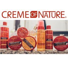 Creme Of Nature's New & Improved Argan Oil Line for Natural Hair! Cream Of Nature Hair Products, Crème Of Nature, Creme Of Nature Products, Cream Of Nature, Angel Ideas, Transitioning Hair, Creme Of Nature, High Porosity Hair, Best Natural Hair Products