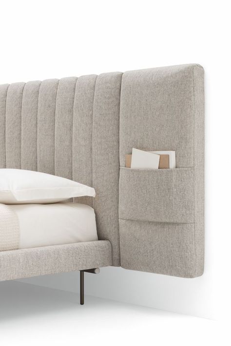 Upholstered Headboards Bedroom, Beige Headboard, Horizontal Murphy Bed, Bed Backrest, Bed Headboard Design, Wooden Sofa Set Designs, Wooden Sofa Set, Elegant Bedding, Sofa Set Designs