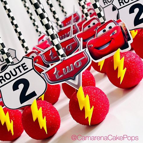 🏁🏆⚡️❤️Cars Theme!❤️⚡️🏆🏁 #pops #carspops #carscake #cakepopsicles #cakepops #cakepoppin #cakepop #lacakepops #carscakepops #igcakepops #cupcakedecorado #cupcakedecoration #cars #carstheme #birthdaytreats #birthdaycupcakes #birthdaycakes #cupcakeshop #cupcakestyles #cupcakespersonalizados #carscake #carsbday #lightningmcqueen #labaker #losangelesbaker #labakery #losangelesfood #losangelesdesserts Pixar Cars Cake Pops, Cars Cakesicles, Lightning Mcqueen Cake Pops, Truck Cake Pops, 2 Fast Party, Cars Cake Pops, Need Four Speed, Disney Cars Cake, Disney Cars Theme