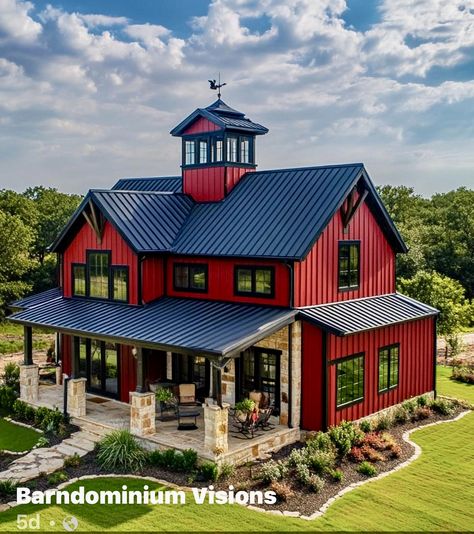 Colored Metal Roof, Rustic Hunting Lodge, Fabulous Homes, Shed To Tiny House, Dream Life House, Texas Ranch, House Cabin, Hunting Lodge, Tiny House Cabin