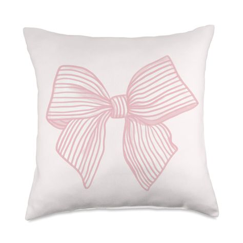 Light Pink Pillow Cases, Decor Bed Pillows, Baby Pink Pillows, Cute Throw Pillows For Bed, Decorative Pillows Aesthetic, Pink And White Christmas Decor Bedroom, Cute Pink Decor, Light Pink Bedroom Decor, Cute Pink Pillows