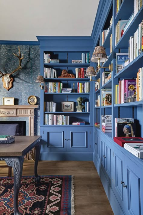 How to create made-to-measure storage using bespoke joinery | House & Garden Bespoke Joinery, Oak Bookcase, Home Library Design, Home Libraries, Library Design, Library Ideas, Decoration Inspiration, Home Library, House Garden