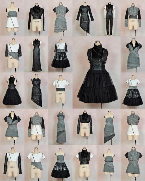 Transformable Fashion: The Biggest Sustainable Clothing Trend That Never Was — The Fashion Studies Journal Transformable Fashion, Modular Clothing, Interesting Silhouettes, Fashion Transformation, Transformation Dress, Transforming Dress, Multifunctional Clothing, Garments Design, Sustainable Fashion Upcycling