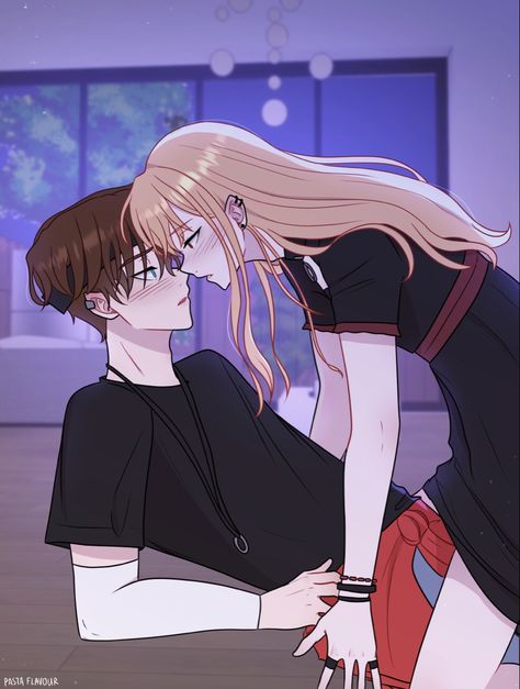 Onyx X Keane, Boy Girlfriend Webtoon, Girlfriend Manga, Webtoon Fanart, Boy Girlfriend, Cherry Crush, Omniscient Readers Viewpoint, Manga Collection, Webtoon Comics